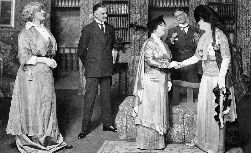 A Scene from the original London Production of Pygmalion 1914