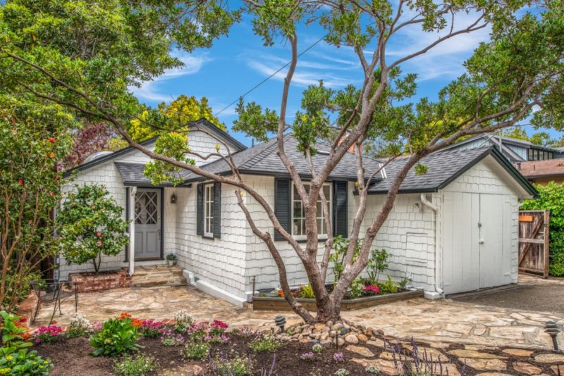 Exterior of Carmel cottage from Clint Eastwood movie