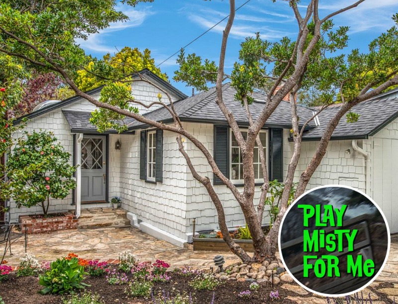 Cute Carmel Cottage from Play Misty for Me Movie