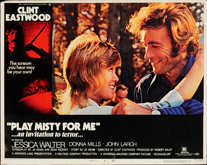Play Misty for Me 1971 Donna Mills Clint Eastwood lobby card
