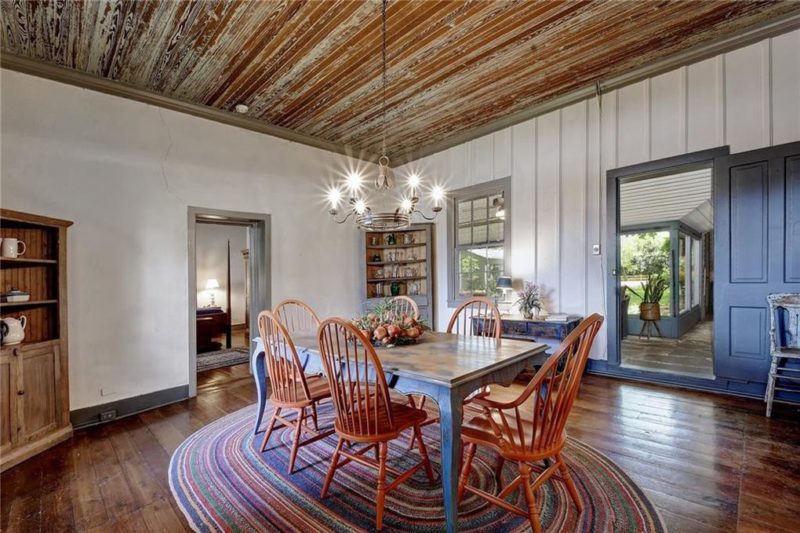 Dining room table and chairs