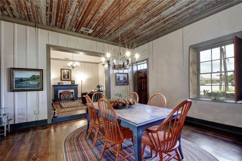 Dining room table and chairs