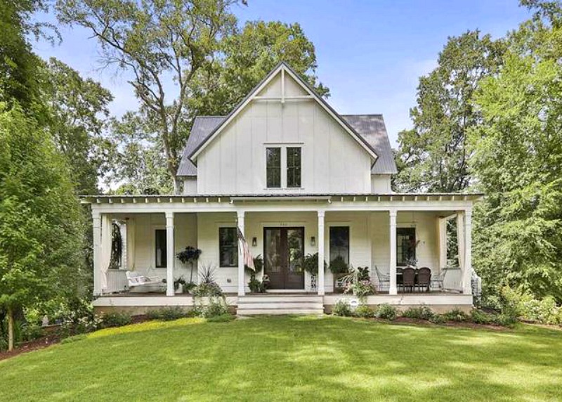 A Modern Farmhouse Featured In Country Living For Sale In Georgia Hooked On Houses