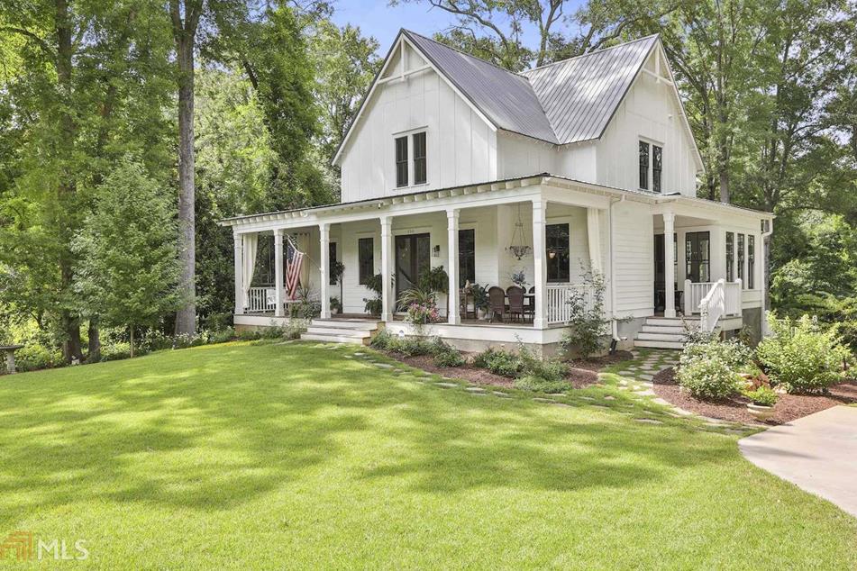 A Modern Farmhouse Featured in Country Living For Sale in Georgia