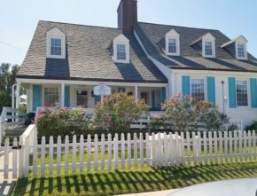 Cottage Library Long Beach Island White Picket Fence