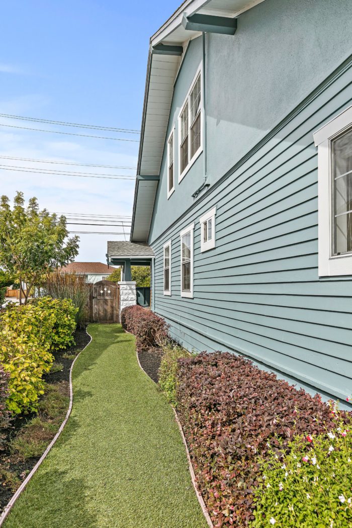 Side exterior of Craftsman Cottage