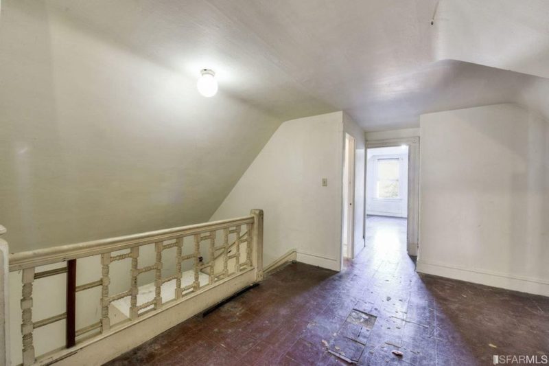 Upstairs landing of Painted Victorian for sale