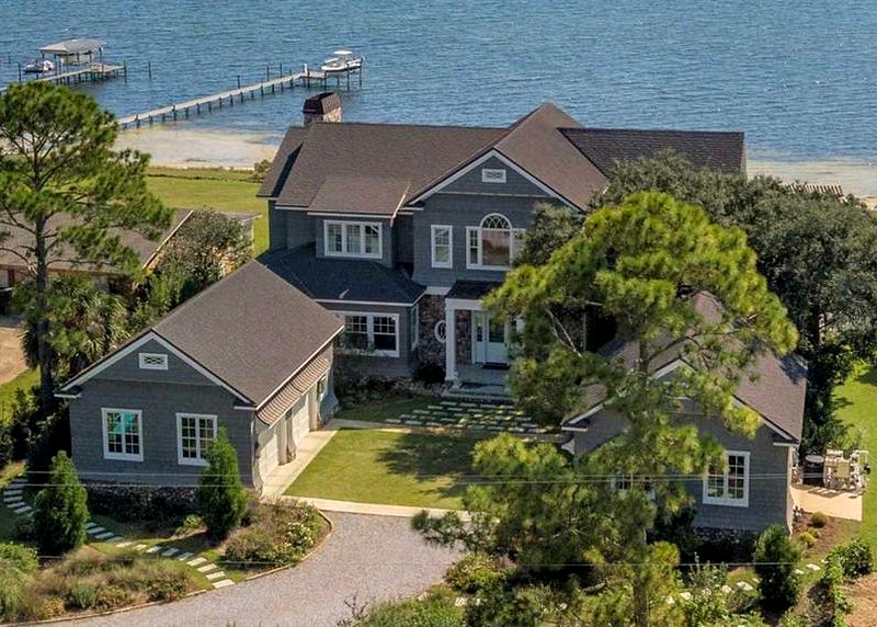 Big Lagoon Luxury Waterfront Home For Sale Pensacola