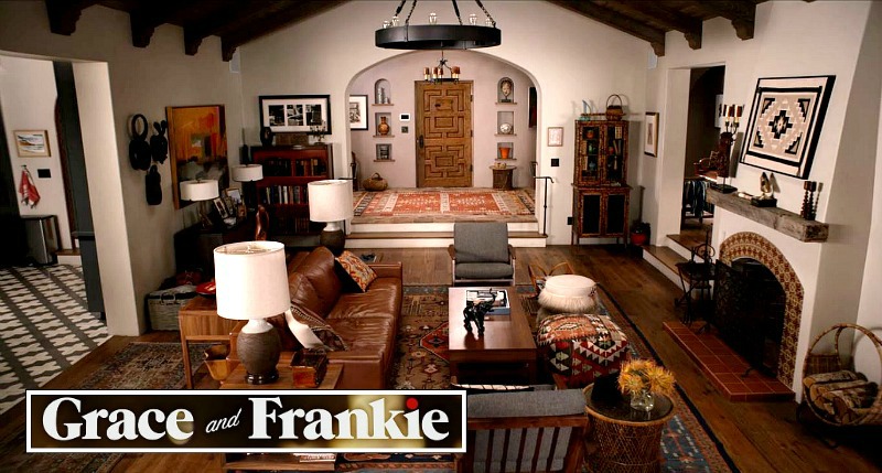 The Sets Designed for Robert and Sol's House on Grace and Frankie -  Hooked on Houses