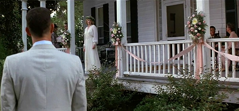 Jenny and Forrest Wedding Day Forrest Gump House