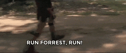 Run Forrest Run GIF