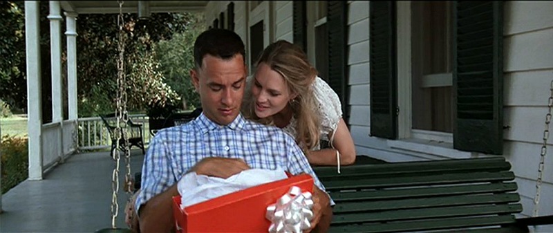 Tom Hanks Robin Wright Forrest Gump Front Porch