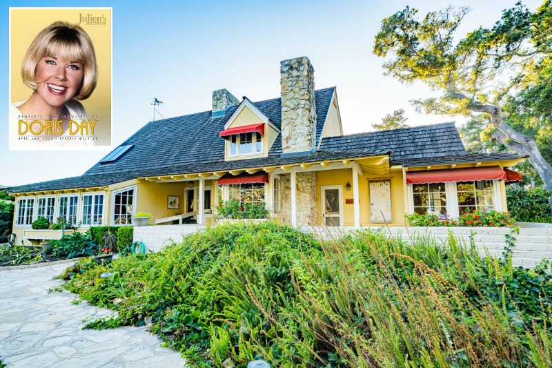 Inside Doris Day's Sunny Yellow House in Carmel - Hooked ...