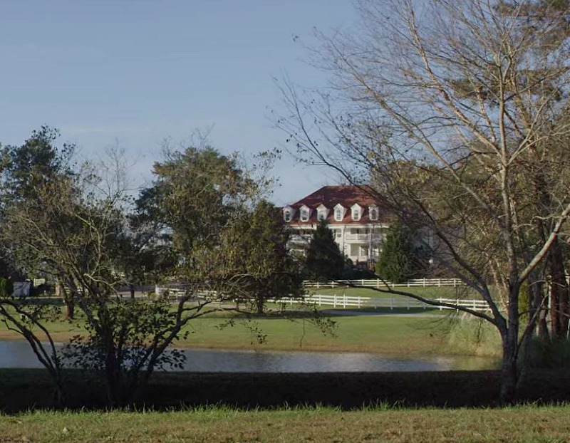 Greenleaf house filming location exterior on lake