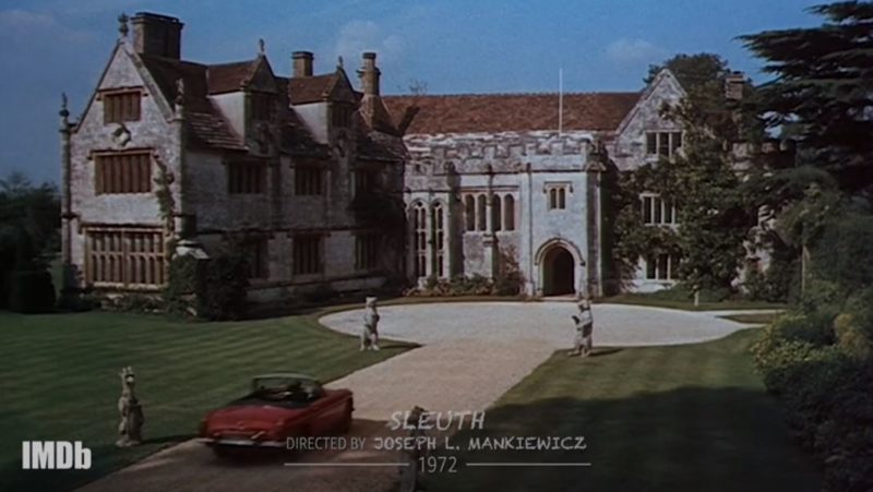 Sleuth 1972 movie mansion