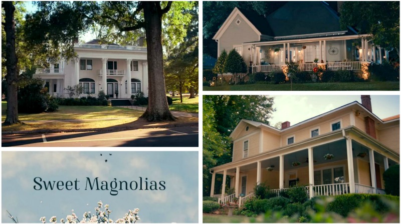 Houses on Sweet Magnolias Netflix