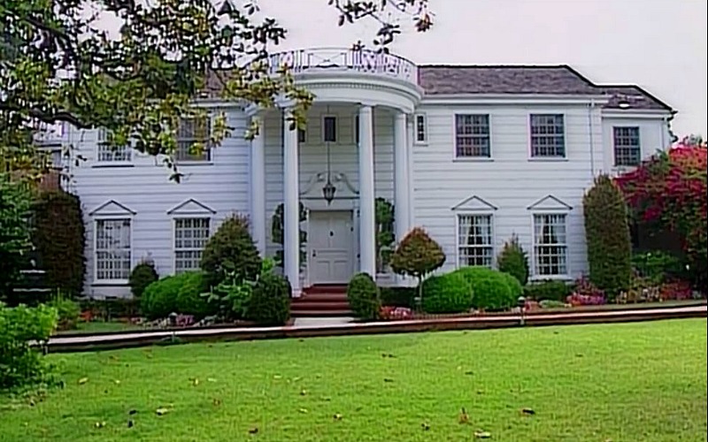 exterior of Fresh Prince of Bel Air house