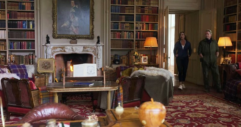 Dalmeny House Castle Library