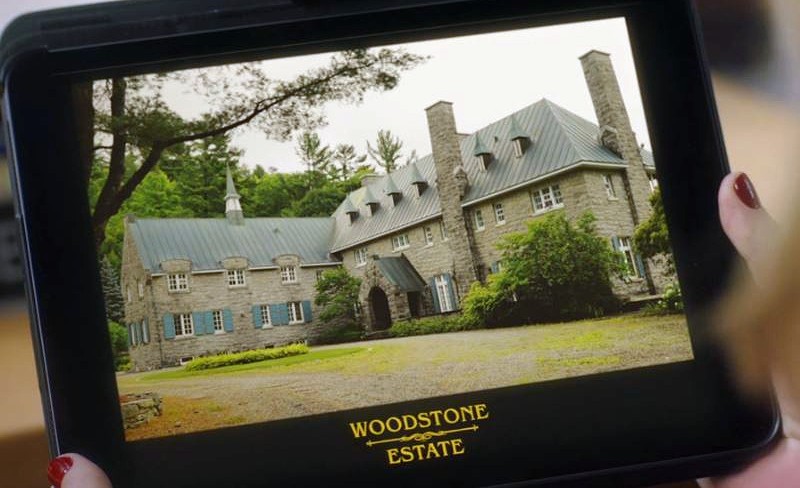 Woodstone Estate shown on iPad