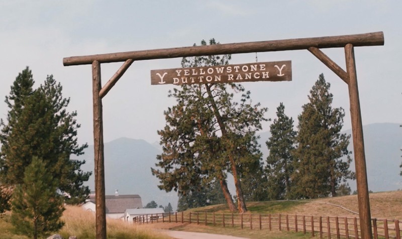Yellowstone Ranch sign