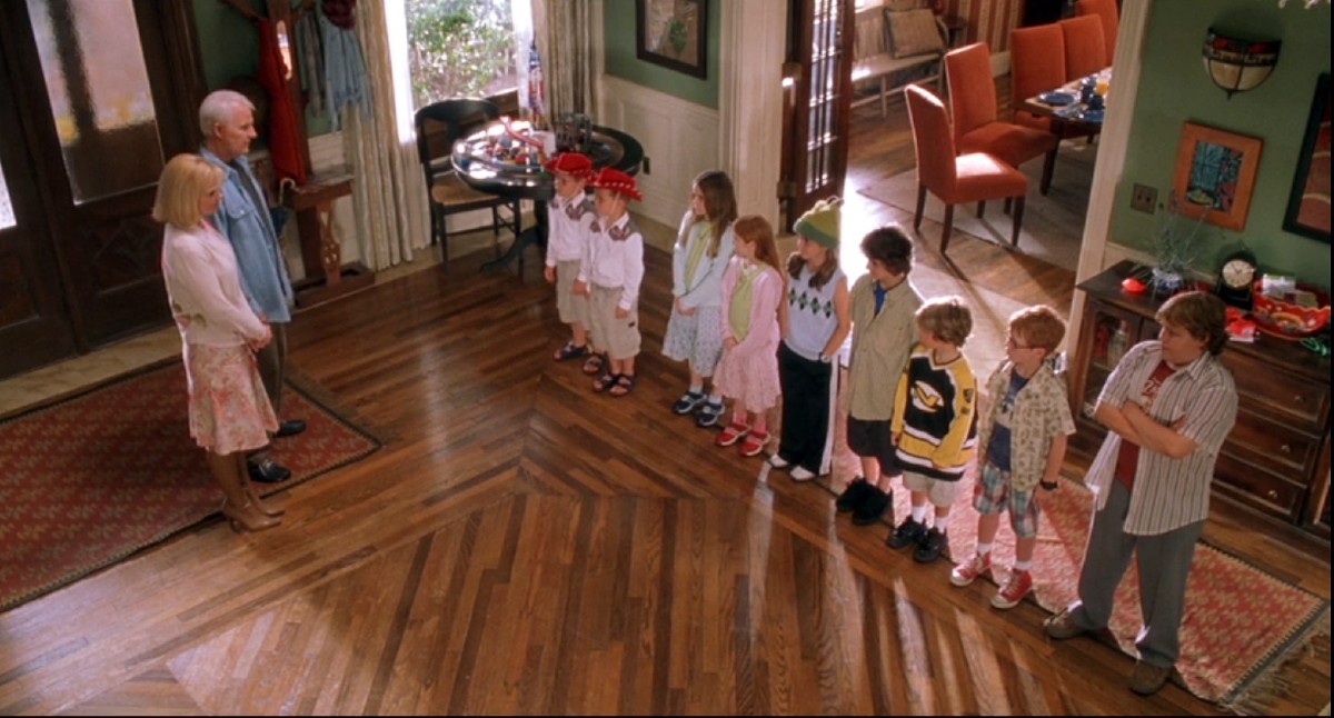 entry hall Cheaper by the Dozen house