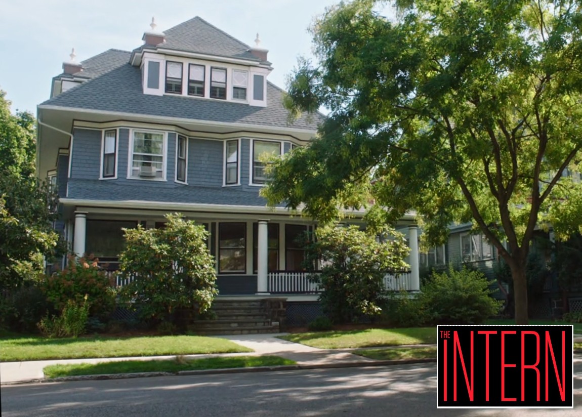 front of house seen in the movie "The Intern"