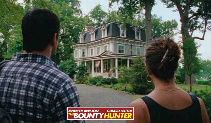 screenshot of house exterior from the movie The Bounty Hunter 